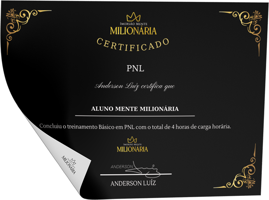 Certificado de PNL 6 horas